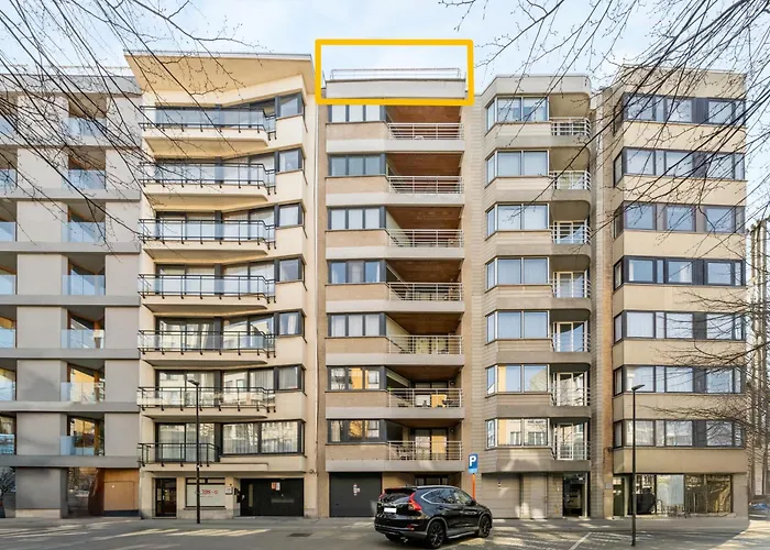 Modern Penthouse With Unique Terraces! Lejlighed Oostende